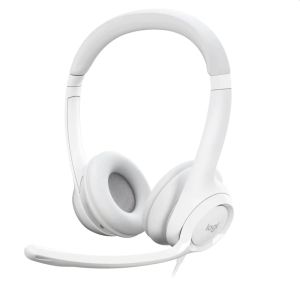 Casti Over the Ear Logitech H390 Alb