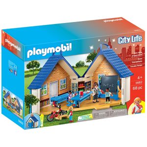 Jucarie Playmobil City Life, Scoala, set mobil, 5662, Multicolor
