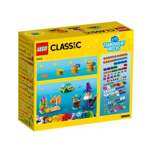 LEGO Classic: Caramizi transparente