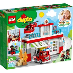 LEGO DUPLO: Statie de Pompieri si elicopter