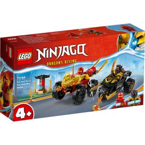 LEGO Ninjago: Masina lui Kai si motocicleta lui Ras