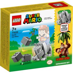 LEGO Super Mario: Set de extindere - Rinocerul Rambi
