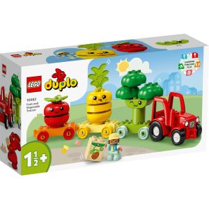 LEGO DUPLO: Tractor cu fructe si legume