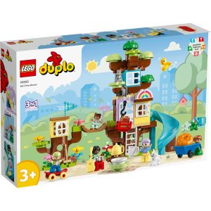 LEGO DUPLO: Casa din copac 3 in 1