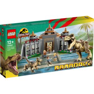 LEGO Jurassic World: Centru pentru turisti: T.rex si Raptor