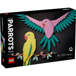 LEGO Art: Colectia de fauna - Papagali Ara