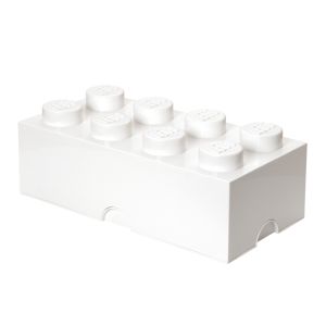 LEGO Cutii depozitare: Cutie depozitare LEGO 8 alb