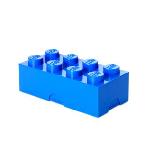 LEGO Recipiente alimentare: Cutie sandwich LEGO 2x4 albastru