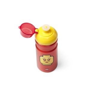 LEGO Recipiente alimentare: Sticla LEGO Iconic rosu-galben