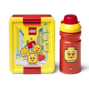 LEGO Recipiente alimentare: Set pentru pranz LEGO Iconic rosu-galben