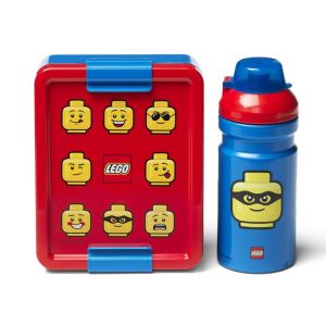 LEGO Recipiente alimentare: Set pentru pranz LEGO Classic albastru-rosu