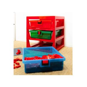 LEGO Cutii depozitare: Organizator LEGO cu trei sertare 40950001