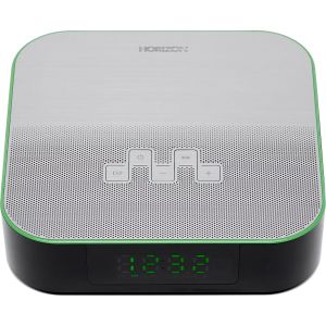 Sistem audio 2.0 Horizon HAV-P4200 10W Wireless Radio Clock AUX USB Argintiu