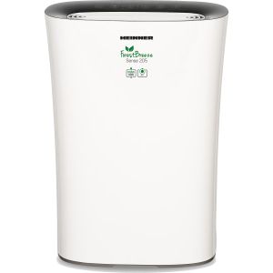 Purificator de aer Heinner HPA-M205, control tactil, filtru compus (include filtru HEPA 13), generator de ioni negativi, mod Auto, temporizator 8 ore, blocare acces copii, senzor cu indicator luminos calitate aer, putere: 22W