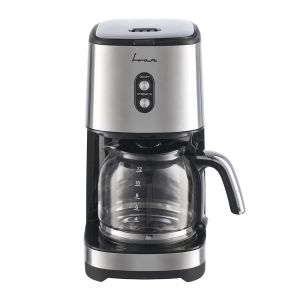 Cafetiera FRAM FCM-915IX, 900W, 1.5l, filtru detasabil si lavabil, functie anti-picurare, Argintiu