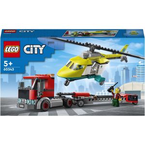 LEGOÂ® City: Elicopterul de salvare, 215 piese, 60343, Multicolor
