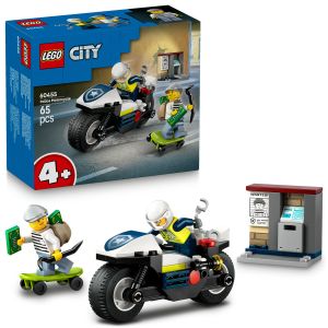 LEGO City: Urmarire cu motocicleta de politie, 60455