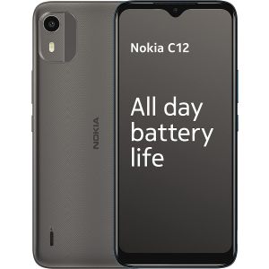 Telefon mobil Nokia C12, 2GB RAM, 64GB, 4G, Dual-SIM, Negru 
