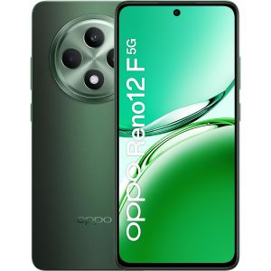 Telefon Mobil Oppo Reno 12 F, 8GB RAM, Memorie 256Gb, Dual Sim, 5G, Black Green