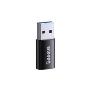 Adaptor Baseus Ingenuity Series Mini OTG, USB-A 3.1 la USB-C, Negru