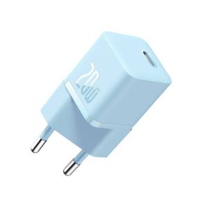 Incarcator retea Baseus GaN5 Mini, 20W, USB-C, Fast Charger, Albastru