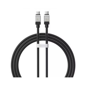 Cablu Baseus Coolplay, USB-C la USB-C, 100W, 1m, Alb