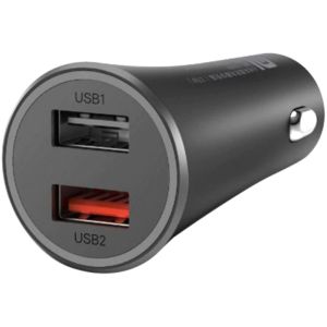 Incarcator auto Xiaomi, 37W, Dual Port, Negru