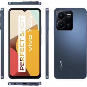 Telefon mobil Vivo Y22S, 6GB RAM, 128GB, 4G, Dual-SIM, Albastru