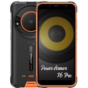 Telefon mobil Ulefone Power Armor 16 PRO 4GB RAM, 64GB Memorie, Dual-SIM, 4G, Portocaliu  