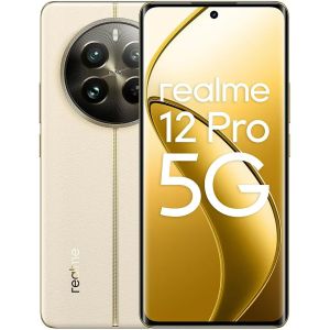 Telefon mobil Realme 12 Pro 5G, 256GB, 8GB RAM, Dual-SIM, Bej Navigator