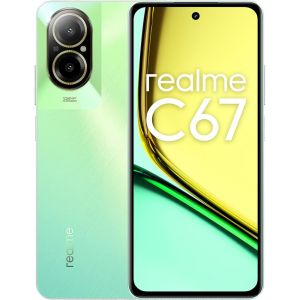 Telefon mobil Realme C67 4G, 128GB, 6GB RAM, Dual-SIM, Sunny Oasis