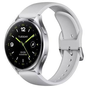 Ceas Smartwatch Xiaomi Watch 2, 4G, Carcasa Argintie cu bratara TPU Gri