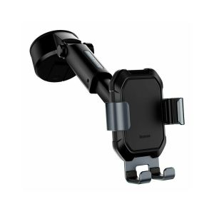 Suport auto Baseus Tank Gravity, cu ventuza, Negru