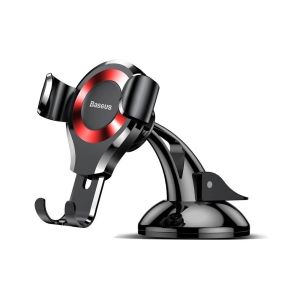 Suport auto Baseus Osculum Type Gravity, Negru/Rosu