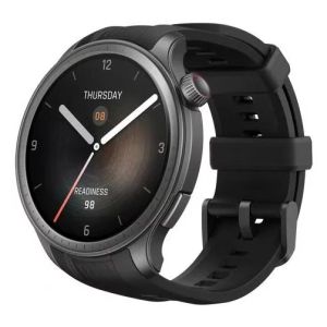 Ceas Smartwatch Amazfit Balance Silicon, Negru Midnight