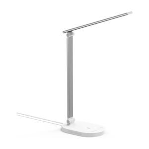 Lampa de birou cu LED TaoTronics TT-DL1012, control Touch, USB, Alb