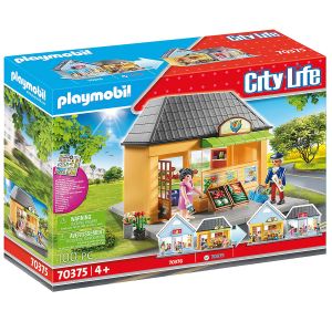 Jucarie Playmobil City Life, Supermarket, 70375, Multicolor