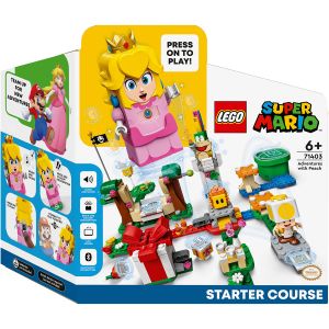LEGO® Super Mario: Aventurile lui Peach - set de baza, 354 piese, Multicolor, 71403, Multicolor