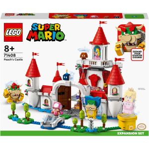 LEGO® Super Mario: Set de extindere - Castelul lui Peach, 1216 piese, Multicolor, 71408, Multicolor