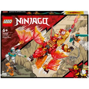 LEGOÂ® NINJAGO: Dragonul de foc EVO al lui Kai, 204 piese, 71762, Multicolor