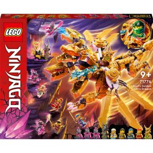 LEGO® NINJAGO: Ultra Dragonul de Aur al lui Lloyd, 989 piese, Multicolor, 71774, Multicolor