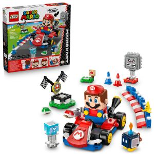 LEGO Super Mario: Mario Kart LEGO Mario interactiv si Standard Kart, 72043