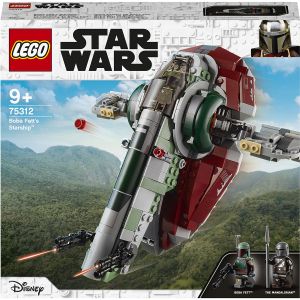 LEGOÂ® Star Warsâ„˘: Nava lui Boba Fett, 593 piese, 75312, Multicolor