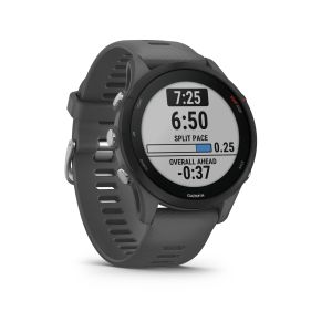 Ceas Smartwatch Garmin Forerunner 255, display 33mm, rezolutie displat 260x260 conectivitate Bluetooth, ANT+, NFC, USB, functii accelerometru, giroscop, barometru, busola