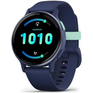 Ceas Smartwatch Garmin Vivoactive 5 Blue/Blue Metal