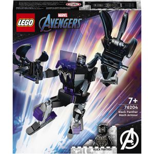 LEGO Super Heroes Marvel: Robot Black Panther, 125 piese, Multicolor, 76204, Multicolor
