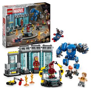 LEGO Marvel Super Heroes: Laboratorul lui Iron Man: Sala armurilor, 76315