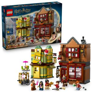 LEGO Harry Potter: Furnituri Vajthat de calitate si magazin de inghetata, 76452
