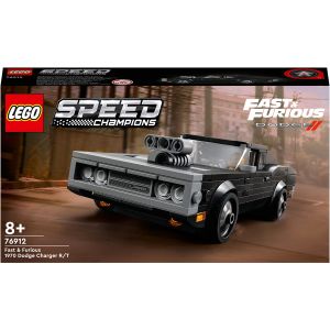 LEGO® Speed Champions: Fast & Furious 1970 Dodge Charger R/T, 345 piese, Multicolor, 76912, Multicolor