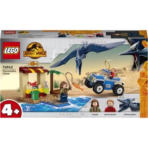 LEGO® Jurassic World: Urmarirea Pteranodonului, 94 piese, Multicolor, 76943, Multicolor
